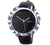 CXML&DASHE Orologio Antiorario - Lancette a Rotazione Inversa, Numeri Retrograde, Movimento Quartz non convenzionale Inverso (Design Invertito Originale, Orologio Eccentrico)