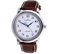 CXML&DASHE Orologio Antiorario - Lancette Inverse & Numeri Invertiti, Movimento al Quarzo Inverso, Design Minimalista Non Convenzionale (Orologio Unico)