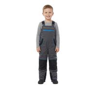 CXS Casper Tuta da Lavoro per Bambini, Tuta da Bambino, Pantaloni da Lavoro per Bambini, Pantaloni da Giardino (Grigio-Blu, 150)