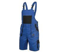 CXS Denis Pantaloncini Salopette Corta, 100% Cotone, Pantaloncini da Lavoro, Professionali da Giardino, Massima Sicurezza e Comfort, Tasche multifunzionali (52)
