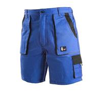 CXS LUXY Tomas pantaloni corti da lavoro da uomo, protezione per installatori, giardinieri, magazzinieri, pantaloncini per meccanici con tasche in velcro, indumenti protettivii, cerniera, 100% cotone