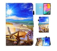 CXTCASE Cover per Samsung Galaxy Tab A 10.1 2019(SM-T510/T515), con funzione di supporto per Samsung Galaxy Tab A 10.1 2019 SM-T510/T515, blu cielo