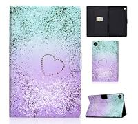 CXTCASE Custodia per Lenovo Tab M10 Plus 3rd Gen (2022) 10,6", PU Intelligente Tablet Cover Lenovo Tab M10 Plus 3rd Gen, Tablet Custodia con Slot per Schede, Amore
