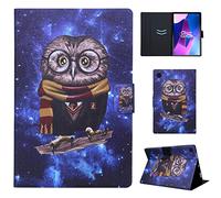 CXTCASE Custodia per Lenovo Tab M10 Plus 3rd Gen (2022) 10,6", PU Intelligente Tablet Cover Lenovo Tab M10 Plus 3rd Gen, Tablet Custodia con Slot per Schede, Gufo