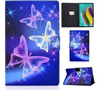 CXTCASE Custodia per Samsung Galaxy Tab S5e 10,5 pollici 2019, farfalla viola