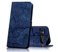 CXTcase Custodia per telefono cellulare per Sony Xperia 10 VII, custodia in PU con scomparto per carte e supporto, flip case protettiva per Sony Xperia 10 VII, Blu