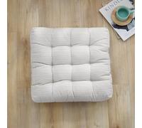 CXUEHNL Set 6 Cuscini Sedia, 45x45 cm, Cuscino per Sedia da Pranzo, Cuscini Sedia da Giardino, Cotone Imbottiti Spessore 8 cm, per Ufficio, Casa e Giardino, Esterno, Interno