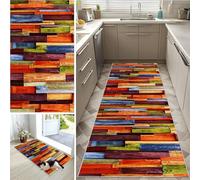 CXUEHNL Tappeto a Passatoia per Cucina e Corridoio Antiscivolo Lavabile 60 x 260 cm Tappeto Corridoio Moderno per Ingresso Lavanderia Camera da Letto Sala da Pranzo Ufficio Tappeto Lungo