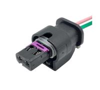 CXVFY 1/5/10 / 2 Pin Connettore / iniettore / carburante automatico Tappi / sensore / impatto impermeabile 0-2112986-1 1-1718643-1 4F0973702 4F0 973 702(1PCS)