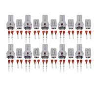 CXVFY 5/10 set 2 pin DJ7026-2-11/21 cablaggio impermeabile automatico maschio femmina connettore impermeabile grigio spina 6187-2311 6180-2321(10 Sets)