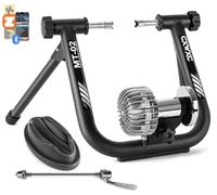 CXWXC Smart Bike Trainer - Supporto per bicicletta fluida per ruote da 26-29" o 700c, supporto fisso per bicicletta con riduzione del rumore fluido compatibile con app Zwift