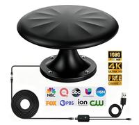 CXYHMG Antenna TV per camper, montaggio sul tetto, antenna portatile per camper (BlackX)