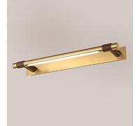 CXYWBD Appliques Murales, LED Light Front Lamp, Barra di Illuminazione 15 W su sopra Lo Toilette Trucco Lampade a Parete Specchio Lampada Decorativa Decorazioni da Letto per Bagno, Oro 6000k (Colore: