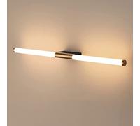 CXYWBD Appliques Murales, Light LED Vanity Lampada del Bagno lineare, Installazione dell'illuminazione Parete Trucco 6000k, Legna per Le lampade a Specchio da Letto DEC
