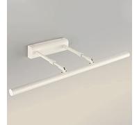 CXYWBD Appliques Murales, Luce 42 cm Accensione Frame Regolabile, Sconcetto Telescopico Wall sull'armadio Lampada Decorazione per Decorazioni Comodino a Specchio Vanity da Bagno, Black 6000K