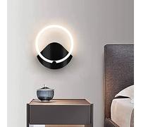 CXYWBD Appliques Murales, Moderna Parete LED, corridoio della Sala Pranzo Scale Studio Cucina, Lampada soffitto Soggiorno Camera da Letto Luce Calda per Bambini (Colore Noir: Dimensioni: a)