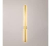 CXYWBD Appliques Murales, Parete Light Strip Gold LED Nordic Geometric MONTRO LAMPAGGIO Il Lima in INDIUTTURA IMMAGGIO MOLTIVO PERCHITÀ per LA della Camera CAMBIALE Corrida