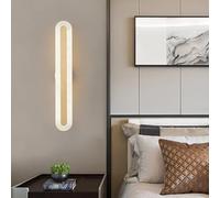 CXYWBD Chinese Copper Lamp丨Atmospheric Long Strip Enamel Color Sconces丨Bedroom Bedside Zen Lighting Fixtures丨Living Room Background Wall LED Dimmable,One Color-60cm