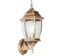 CXYWBD European Style Villa Exterior Lamp E27 Light Balcony Aisle Corridor Retro Wall Outdoor Waterproof for Bedroom Living Room Study Room,Bronze-45 * 20cm