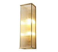 CXYWBD Fashion Crystal Bedside for Bedroom Dining Wall Lamp Light Luxury Copper Creative Atmosphere Warm Room Nordic Living,1 Pack