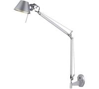 CXYWBD Lampada da Regolabile Arm Industriale Scontro murale Montaggio Parete Lettura Luce con Interruttore, Moderne lampade alla testiera E27 appliquestre