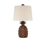 CXYWBD Lampada Tavolo Ananas Mare 23,75 Pollici con in Tessuto di Farina d'avena Decorazione Il Camera Adatto per camere da Letto, Soggiorno, uffici, Libro