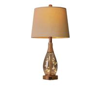 CXYWBD Lampada Tavolo Fattoria Vintage Pollici di 2 con USB A+C Rattan Glass Coidale Night Light Camera Adatto per camere da Letto, Soggiorno, uffici, Libro (Brown)