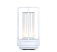 CXYWBD Lampada Tavolo in Metallo Portatile, Luce alimentata 3 Fasi, a LED Ricaricabile, Interno/Esterno/Bar, Adatto per camere da Letto, Soggiorno, uffici, Libro