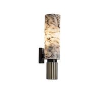 CXYWBD Lamps Lighting Fixture LED Copper Decoration Marble Lamp Shade Bedside for TV Wall Hotel Bedroom Living Room,