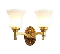 CXYWBD Lamps Sconces Balcony Staircase Bedroom Landscape Lantern Fixture Full Copper Wall Light for Guest Room Hotel Aisle Wall,One Color-17.7in