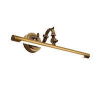 CXYWBD Lamps Sconces LED Bathroom Vanity Light Copper Front Lamp 4000K Natural White Wall Bar Lighting Fixtures Over Washroom Mirror Cabinet Lamps,One Color-45cm