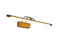 CXYWBD LED with Swing Arm Adjustable Angle Indoor Wall Lamp Bathroom Living Room Bedroom Decor Full Metal Art Light for Painting Color: 300,3000k