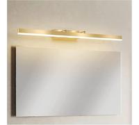 CXYWBD Leggero Semplice Front Light Home Casa Villa Baglie Impermeabile Fog Long Strip Vanity Table Tagni Lampada Specchio in Oro Risparmio energetico, soffitto di Illuminazione a Sospensione
