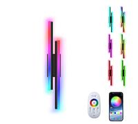 CXYWBD Luci da LED Telecomando Smart Color Cambiamenti a Parete Dimmabile, Luminosità Regolabile Luce di Applique con Funzione Rhythm Musical Function for Living Room Hallway Camera (RGB) Alto