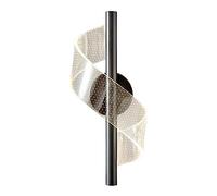 CXYWBD Luci murale, Moderno Lampada Il Bagno Si muove camere Letto corridoio da Parete Fonce Illuminazione Decorativa, Nero