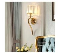 CXYWBD Sconces Lights Gold Crystal Lamps TV Background Wall Lamp Pendant Lighting Ceiling Chandelier,One Color-Metal