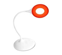 CXYWBD Tavolo a LED sfarfallio Moderna, Ricaricabile, Rossa Senza Luce Blu Tutta la casa, Lampada Comodino, Adatto per camere da Letto, Soggiorno, uffici, Libro
