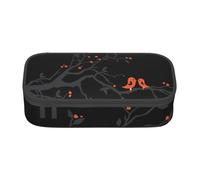 Cxzmnba Astuccio per ragazzi e ragazze, essenziale per il rientro a scuola, forniture per studenti, astuccio per matite, Nero , Taglia unica, Organizer per borse