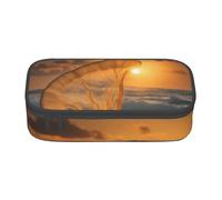 Cxzmnba Mermaid Tail 1 astuccio per ragazzi e ragazze, essenziale per il rientro a scuola, materiale per studenti, astuccio per matite, Nero , Taglia unica, Organizer per borse