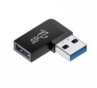 CY 10Gbps USB3.0 maschio a femmina estensione dati adattatore video 90 gradi ad angolo retto