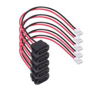 CY 5 pz/set FAI DA TE OEM Tipo C Presa Femmina a 2Pin Header Passo del Cavo = 2.0mm Tipo di Montaggio Latch DC 5V Alimentazione