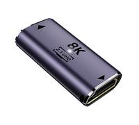 CY 8K Cavo HDMI Femmina a HDMI 2.1 Femmina UHD Estensione Oro Convertitore Adattatore Supporto 8K 60hz HDTV