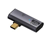 CY Adattatore 10Gbps USB-C Type-C 1-a-2 USB-C femmina OTG e adattatore di alimentazione PD da 100 W per laptop tablet telefono