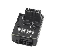 CY Adattatore 12VHPWR ATX3.0 PCI-E5.0 Power Modullar maschio a femmina Adattatore ad angolo verso l'alto 90 gradi prolunga per 3080 3090TI PSU 16Pin 12+4P scheda grafica