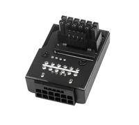 CY Adattatore 12VHPWR ATX3.0 PCI-E5.0 Power Modullar maschio a femmina Adattatore di prolunga ad angolo inferiore 90 gradi per 3080 3090TI PSU 16Pin 12+4P scheda grafica