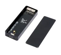 CY Adattatore 20Gbps USB3.2 Tipo-C USB-C a 16+12 Pin Mobile Box HDD Enclosure per MAC Air Pro 2013 2014 2015 2016 2017 SSD Custodia portatile