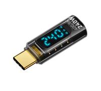CY Adattatore 240W Tipo-C Smart LED Display USB4 Adattatore di estensione maschio-femmina USB4.0 40Gbps Rilevatore di tester di monitoraggio della tensione di corrente