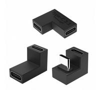 CY Adattatore 3 pezzi/set USB 3.1 Tipo C maschio femmina a USB-C femmina adattatore di alimentazione dati 10 Gbps per NS Switch Phone