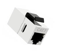 CY Adattatore Accoppiatore Keystone CAT7 UTP da 10 Gigabit RJ45 Femmina-Femmina Accoppiatore in linea Keystone UTP STP 8P8C