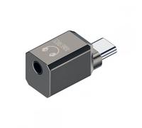 CY Adattatore audio tipo C USB-C a DAC 3,5 mm HiFi Audio AUX e scheda audio MIC 384 kHz 32 bit Adattatore KT02H20 compatibile OMTP CTIA con laptop tablet telefono